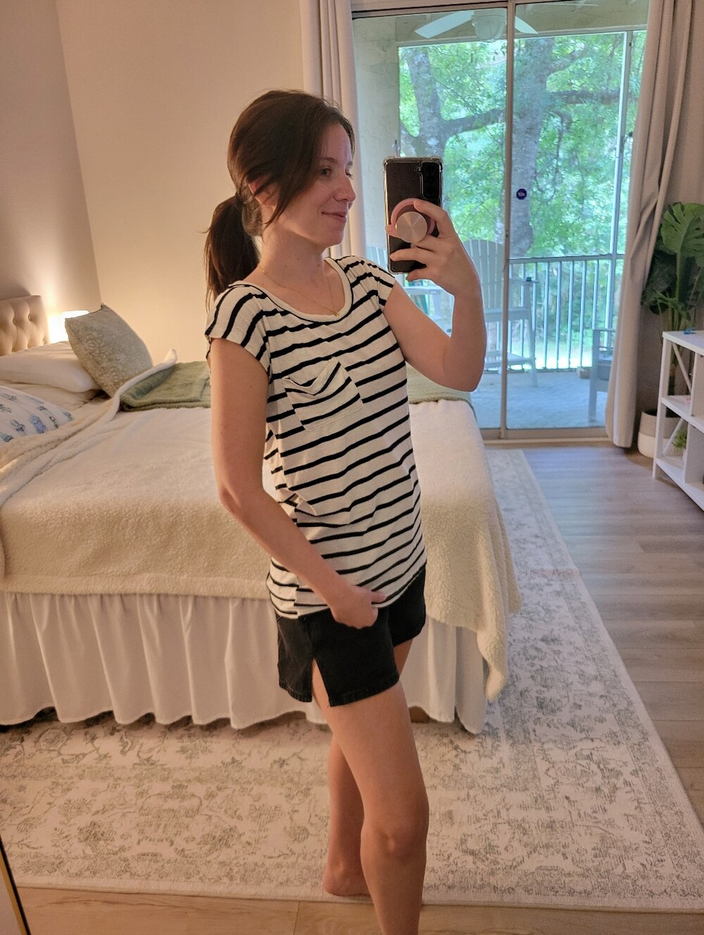 FOREVER 21 Nautical Stripe Tshirt